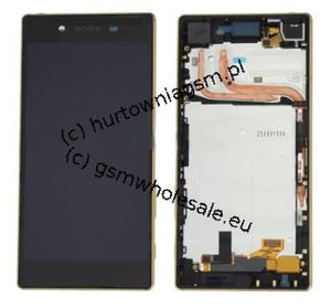 Sony Xperia Z5 E6633/E6683 Dual - Oryginalny front z wywietlaczem i ekranem dotykowym zoty - 2836025020