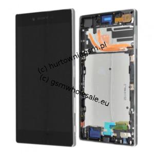 Sony Xperia Z5 Premium E6853 - Oryginalny front z wywietlaczem i ekranem dotykowym Chrome - 2836025033