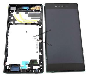 Sony Xperia Z5 Premium E6853 - Oryginalny front z wywietlaczem i ekranem dotykowym czarny - 2836025034