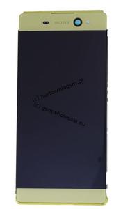 Sony Xperia XA Ultra F3211/F3213/F3215/F3212/F3216 - Oryginalny front z wywietlaczem i ekranem dotykowym zoty - 2838694100