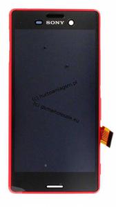 Sony Xperia M4 Aqua E2303/E2306/E2353 - Oryginalny front z wywietlaczem i ekranem dotykowym Coral - 2848620137