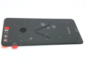 Huawei Honor 8 (FRD-L09) - Oryginalna klapka baterii z czytnikiem linii papilarnych czarna