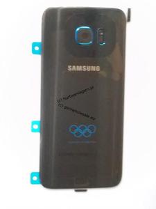 Samsung Galaxy S7 Edge SM-G935F - Oryginalna klapka baterii czarna (ver Olimipijska) - 2862455231