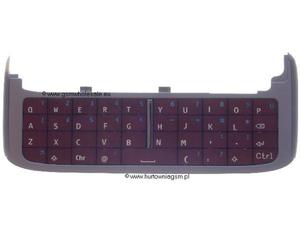 Nokia E75 - Oryginalna klawiatura QWERTY czerwona - 2822145662