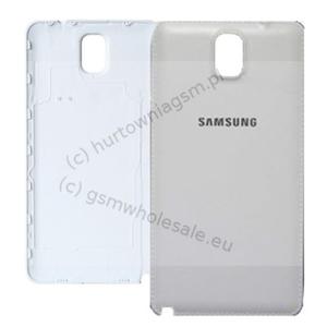 Samsung N9005 Galaxy Note 3 - Oryginalna klapka baterii biaa - 2822149460