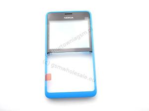 Nokia Asha 210 - Oryginalna obudowa przednia niebieska - 2822149560