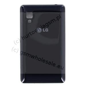 LG E440 Optimus L4 II - Oryginalna klapka baterii czarna - 2822149891