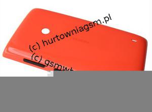 Nokia Lumia 520/525 - Oryginalna klapka baterii pomaraczowa (poysk) - 2822150044