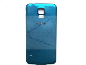 Samsung SM-G900F Galaxy S5 - Oryginalna klapka baterii niebieska - 2822150136