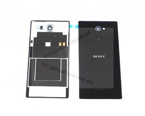 Sony Xperia M2 D2302/D2303/D2305/D2306 - Oryginalna klapka baterii czarna - 2822150557