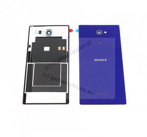 Sony Xperia M2 D2302/D2303/D2305/D2306 - Oryginalna klapka baterii fioletowa