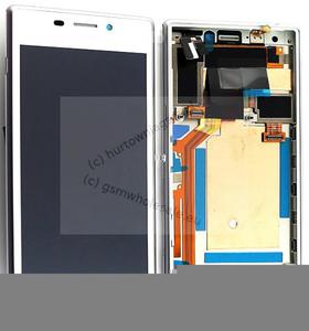 Sony Xperia M2 D2303/D2305/D2306 - Oryginalny front z wywietlaczem i ekranem dotykowym biay - 2822150967