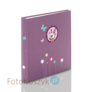 Album dziecicy Panodia Foxy Purple (tradycyjny 60 kremowych stron)