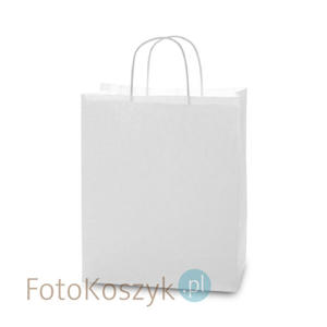 Biaa torba LUX papierowa (3 rozmiary do wyboru) - 2838760529