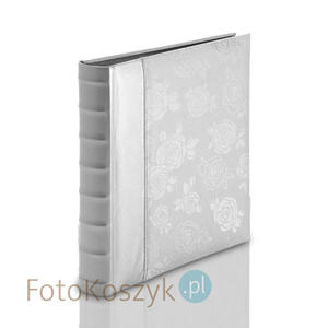 Album Roses-RS-2T srebrny XL (tradycyjny 60 czarnych stron) - 2875009946