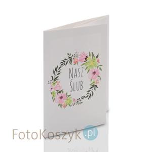 Mini-Album TS Nasz lub kwiaty na cztery zdjcia 15x21