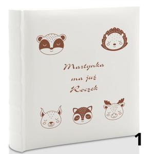 Album dziecicy wsuwany personalizowany - urodziny, metryczka kilka wzorw do wyboru (200 zdj 10x15) - 2878465949