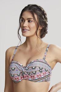 Eclectic Boho - Panache Swim - bandeau SW1813 - boho print - 2868526677