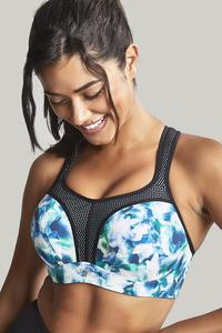 Sports Bra - Panache Sport - biustonosz 5021 - digital bloom - 2875167779