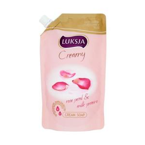 Luksja Creamy Rose Petal and Milk Proteins Kremowe mydo w pynie opakowanie uzupeniajce 400ml - 2827384948