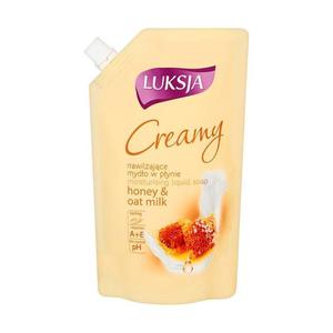 Luksja Creamy Honey & Oat Milk Nawilajce mydo w pynie opakowanie uzupeniajce 400ml - 2827384955