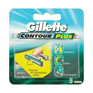 Gillette Contour Plus Wkady do maszynki 5 sztuk - 2856745399