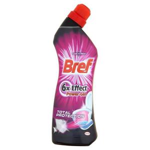 Bref WC 6x Effect Power Gel Total Protection el do toalet 750ml - 2844613202