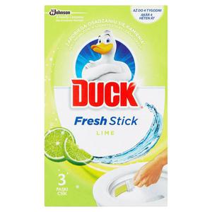 Duck Fresh Stick 4in1 Lime elowe paski do toalet 27g (3 sztuki) - 2856500717