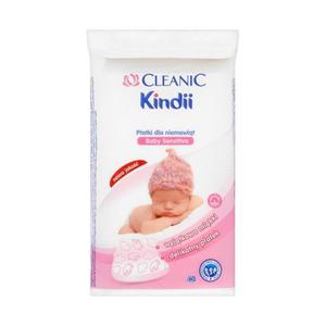 Cleanic Kindii Baby Sensitive Patki dla niemowlt 60 sztuk - 2853176505