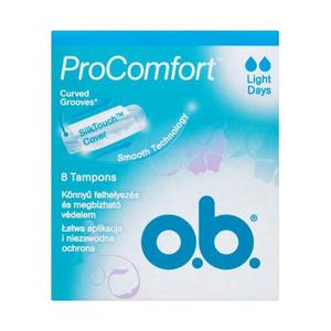 O.B. ProComfort Light Days Tampony 8 sztuk - 2827385268