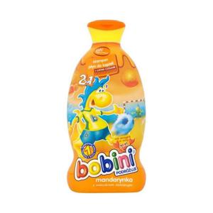 Bobini 2w1 Szampon i pyn do kpieli mandarynka z mleczkiem owsianym 400ml - 2857424307