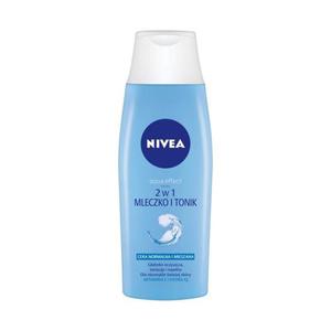 NIVEA Aqua Effect 2w1 Mleczko i tonik cera normalna i mieszana 200ml - 2827385568