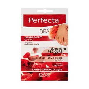 Perfecta SPA Domowy Pedicure Zabieg zmikczajcy Maska-serum i wulkaniczny peeling do stp 2 x 6ml - 2827385863