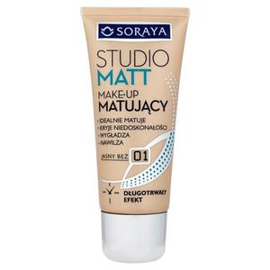 Soraya Studio Matt Make-up matujcy 01 jasny be 30ml - 2840486742