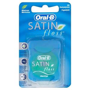 Oral-B Satin Floss Ni dentystyczna mitowa 25 m - 2856500761