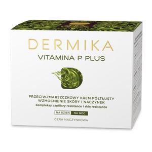 Dermika Vitamina P Plus Przeciwzmarszczkowy krem ptusty dzie noc 50ml - 2827387323