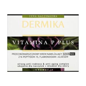 Dermika Vitamina P Plus Przeciwzmarszczkowy krem nawilajcy dzie noc 50ml - 2827387324