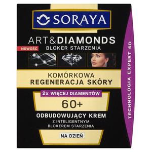 Soraya Art&Diamonds Komrkowa Regeneracja Skry 60+ Odbudowujcy krem na dzie 50ml - 2827387416