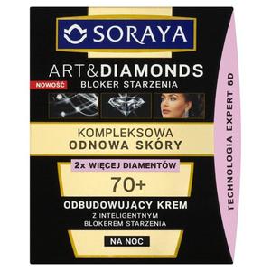 Soraya Art&Diamonds Kompleksowa Odnowa Skry 70+ Odbudowujcy krem na noc 50ml - 2827387476