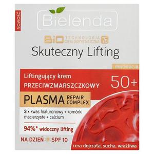 Bielenda Skuteczny Lifting 50+ Liftingujcy krem przeciwzmarszczkowy na dzie SPF 10 50ml - 2827387697