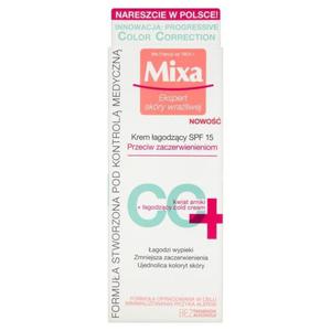 Mixa CC Krem agodzcy SPF 15 przeciw zaczerwienieniom 50ml - 2856017532