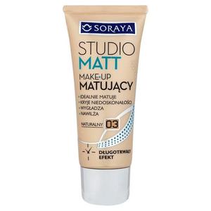 Soraya Studio Matt Make-up matujcy 03 naturalny 30ml - 2856500784