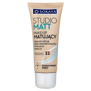 Soraya Studio Matt Make-up matujcy 11 beowy 30ml - 2827388299