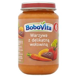 BoboVita Warzywa z delikatn woowin po 6 miesicu 190g - 2846388951