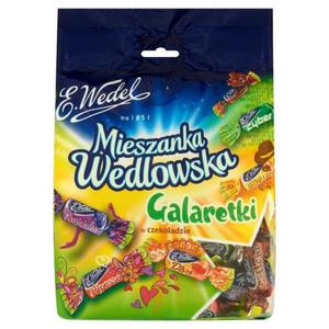 E. Wedel Mieszanka Wedlowska Galaretki o smakach owocowych w czekoladzie deserowej 490g - 2846389034