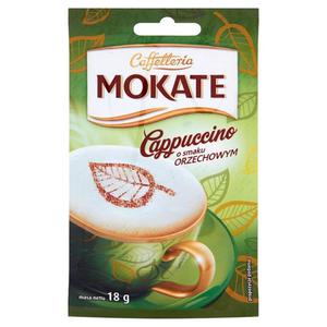 Mokate Caffetteria Cappuccino o smaku orzechowym 18g - 2827389169