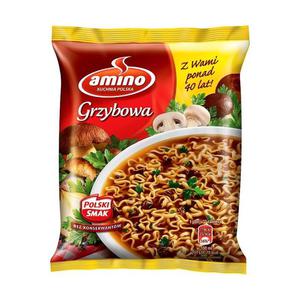 Amino Grzybowa Zupa byskawiczna 57g - 2837406834