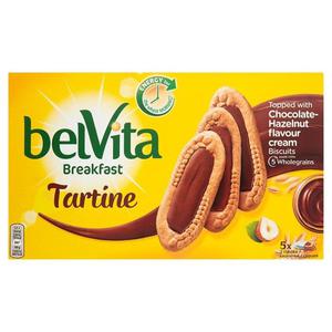 belVita Breakfast Chocolate-Hazelnut Ciastka zboowe 250g (5 x 3 sztuki) - 2837406977