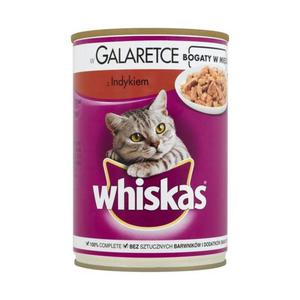 Whiskas z indykiem w galaretce Karma penoporcjowa 400g - 2837407033