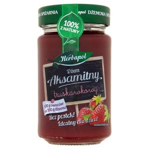 Herbapol Dem aksamitny truskawkowy niskosodzony 240g - 2837407368